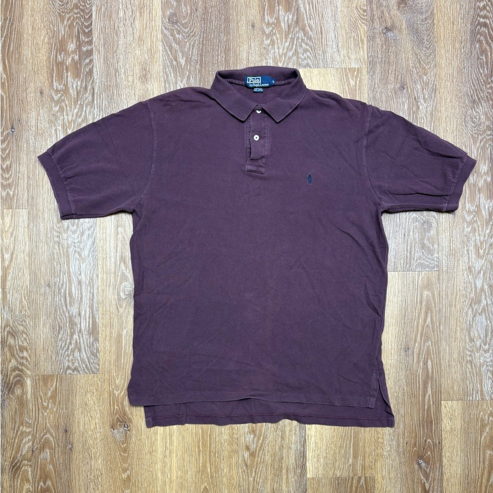Ralph Lauren Men’s Polo Shirt in Deep Burgundy